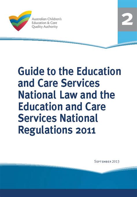 national law and regulations for quality area 5